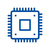 半導体チップのアイコン